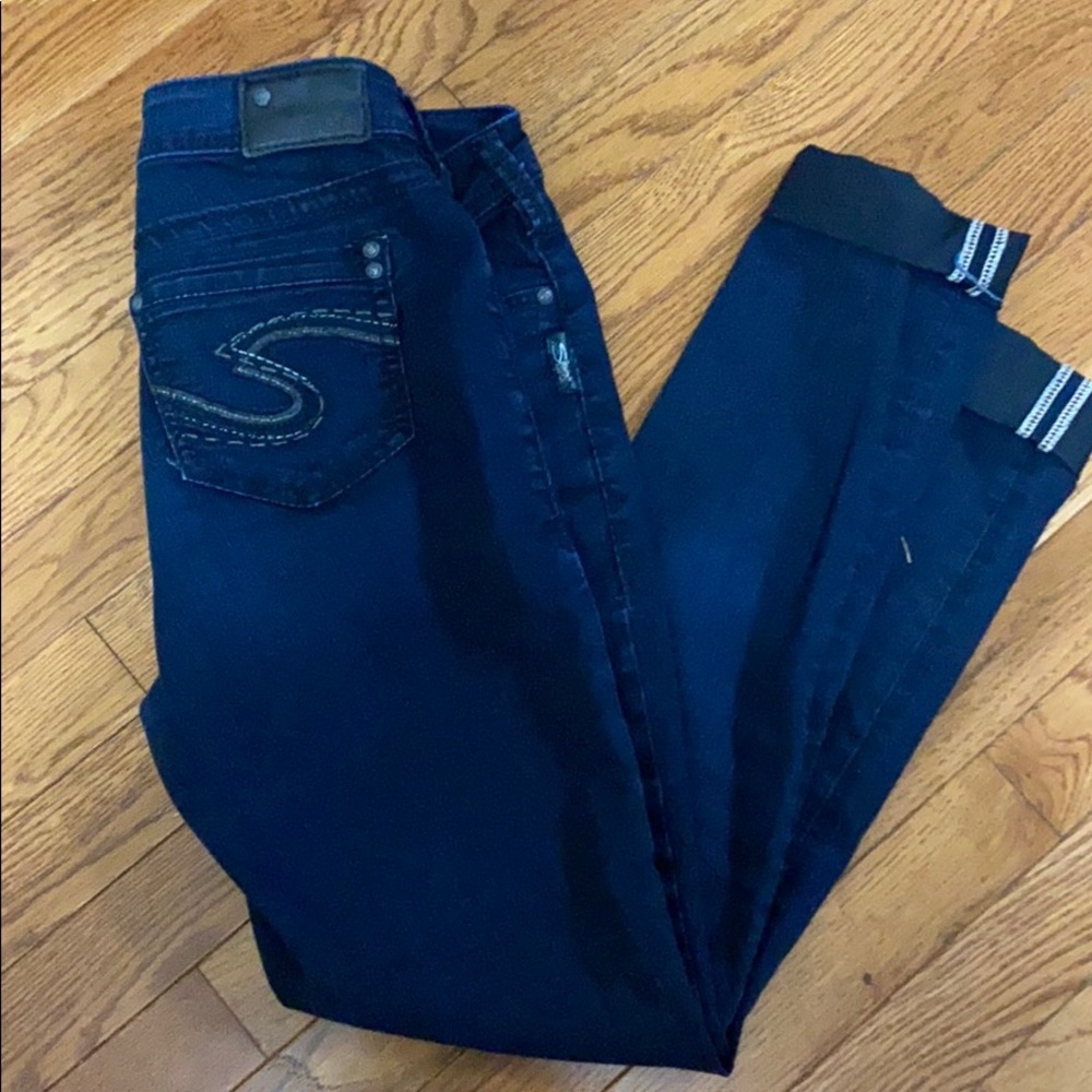 Silver jeans